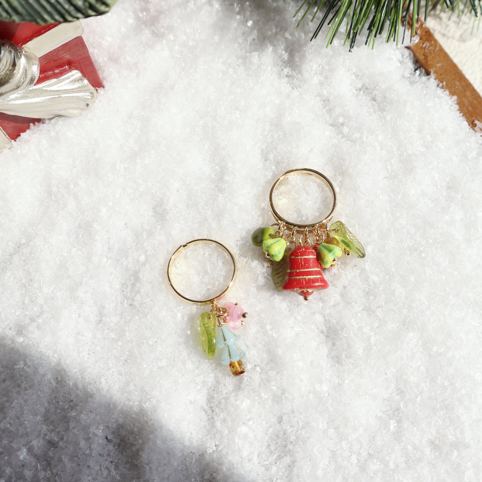 Rings collection banner showcasing stylish handmade rings for everyday wear