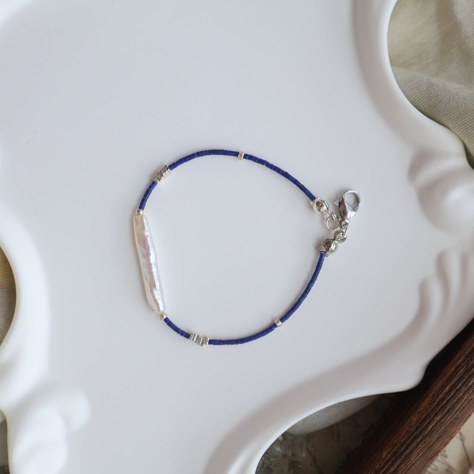 Azure Baroque Bracelet