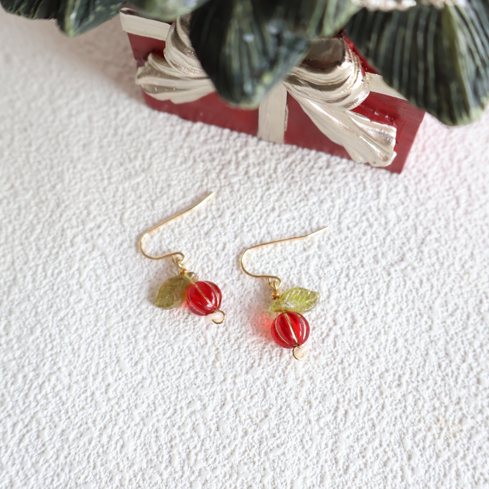 Red Berry Earrings