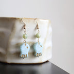 Blue Fish Earrings