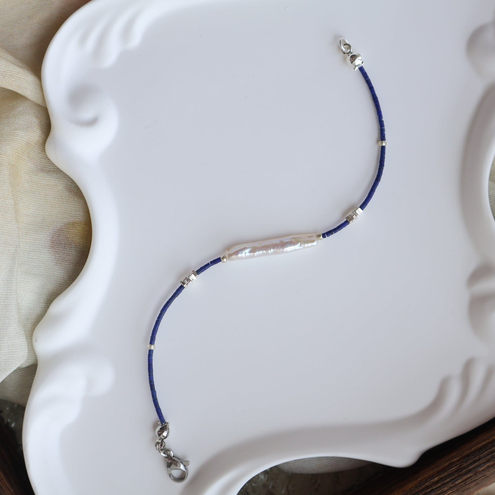 Azure Baroque Bracelet