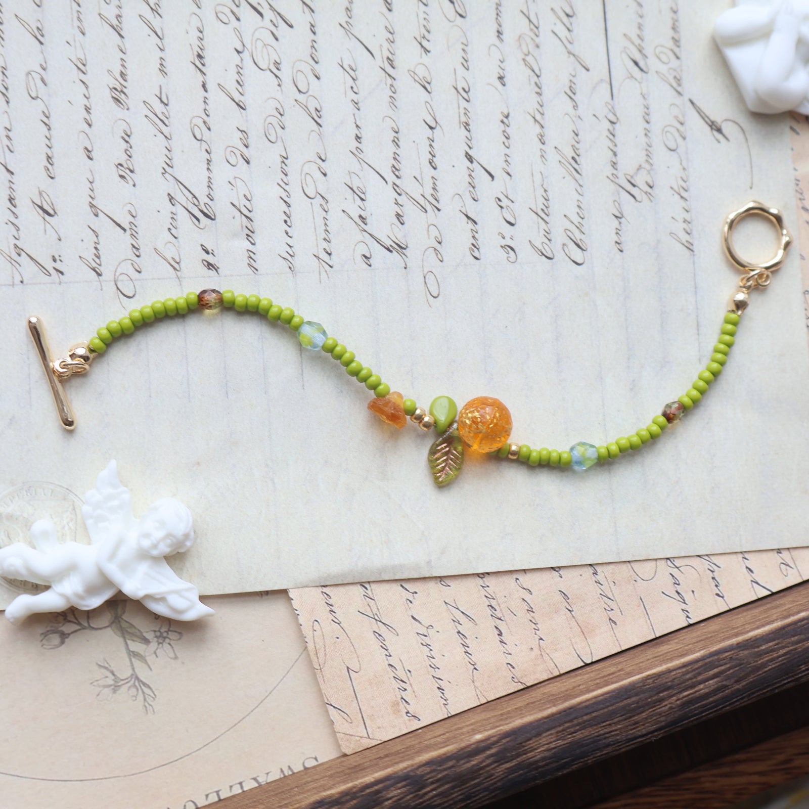 Orange Blossom Bracelet