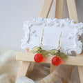 Citrus Leaf Earrings